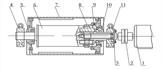 電動(dòng)滾筒圖紙639